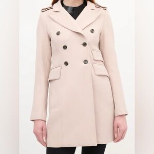 Smythe Blush Double-Breasted Women's Coat